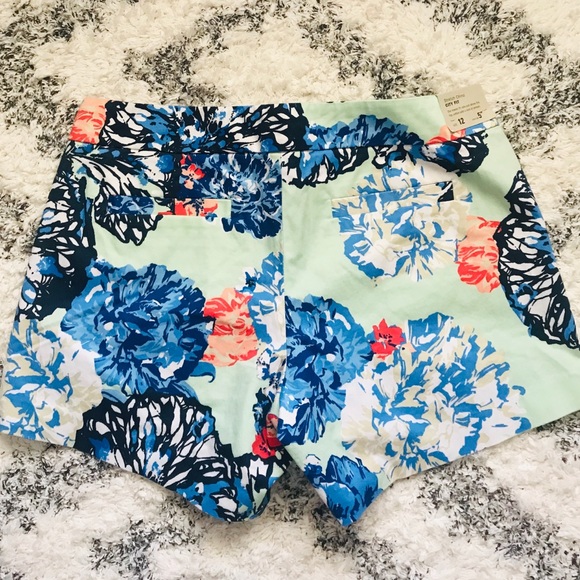 🌼 J. Crew Floral Stretch City Fit - Picture 3 of 8